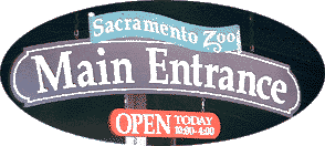 Zoo sign