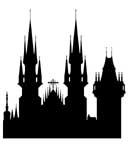 Prague skyline logo