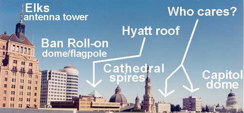 Flat roofs do not count.