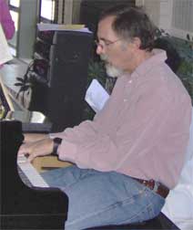 Michael at the Keyboard
