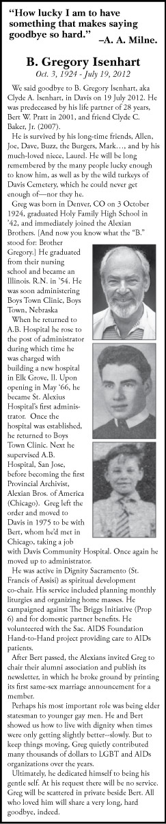 Greg's LGBT obituary